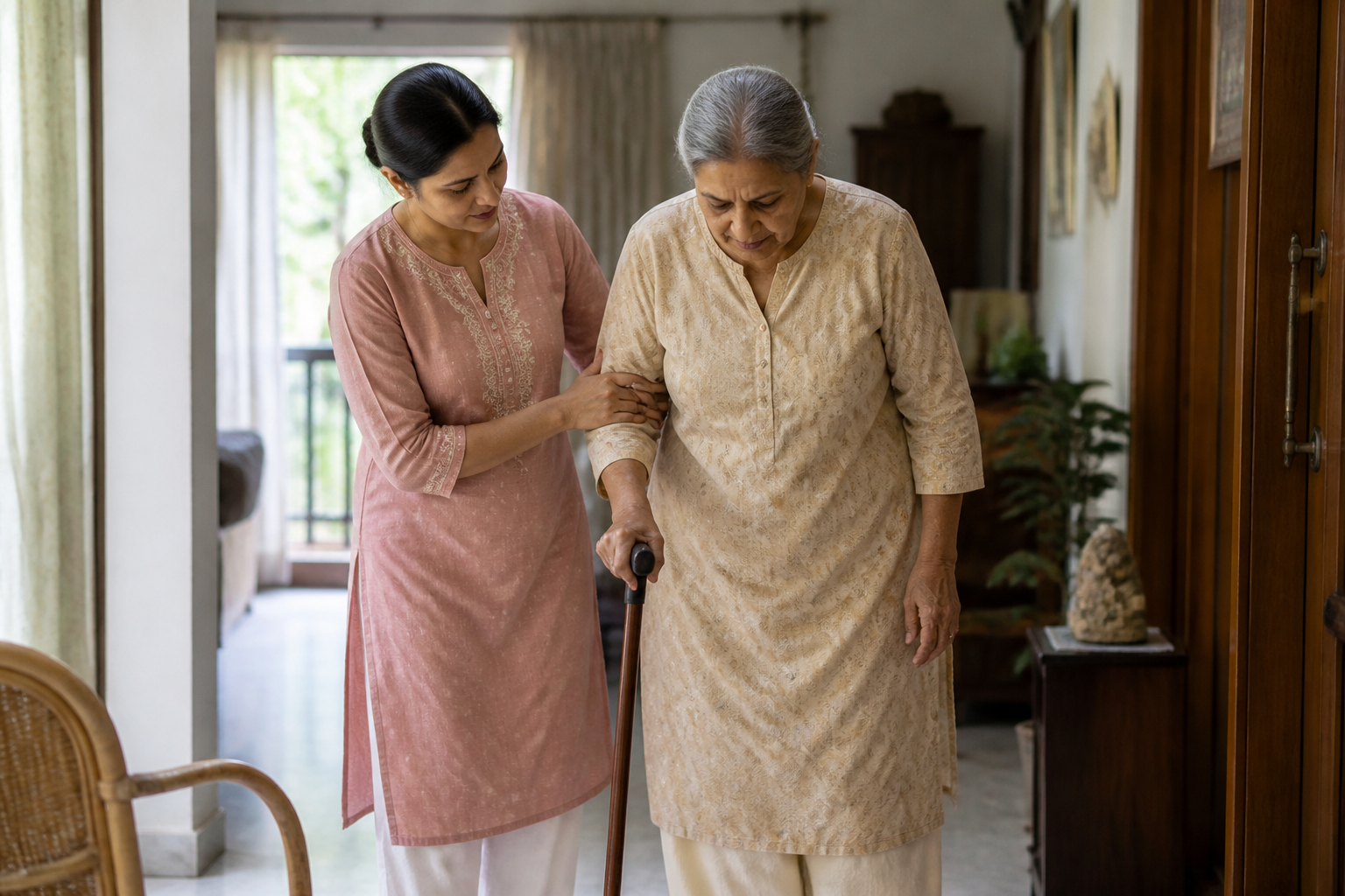 Care360 care partner with family