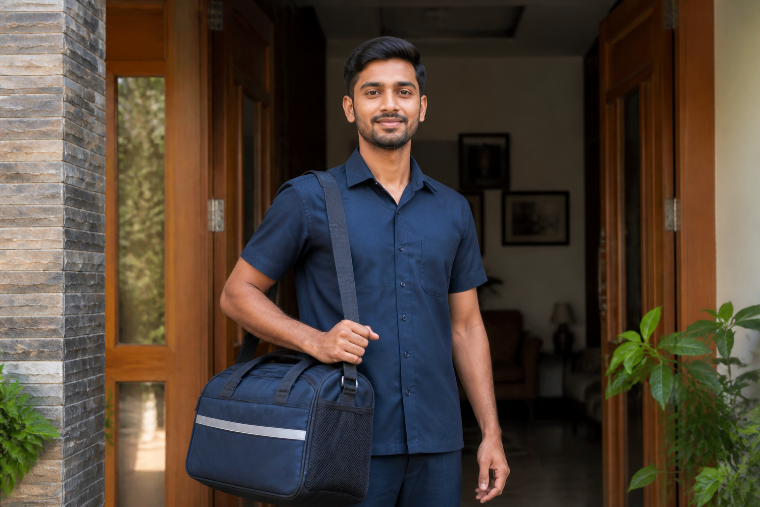 KMP Care360 care partner ready for a home visit